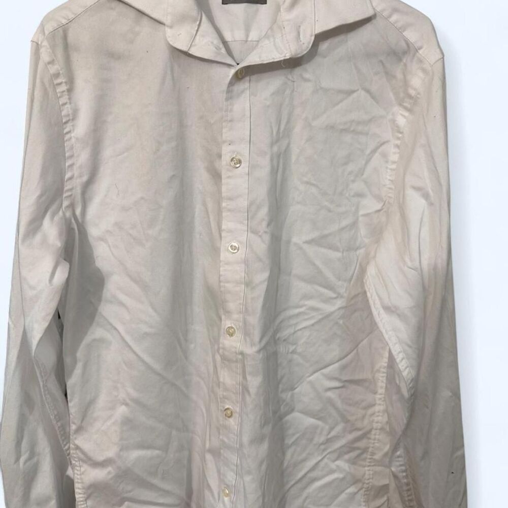 Michael-kors Men's Cream and White T-shirt